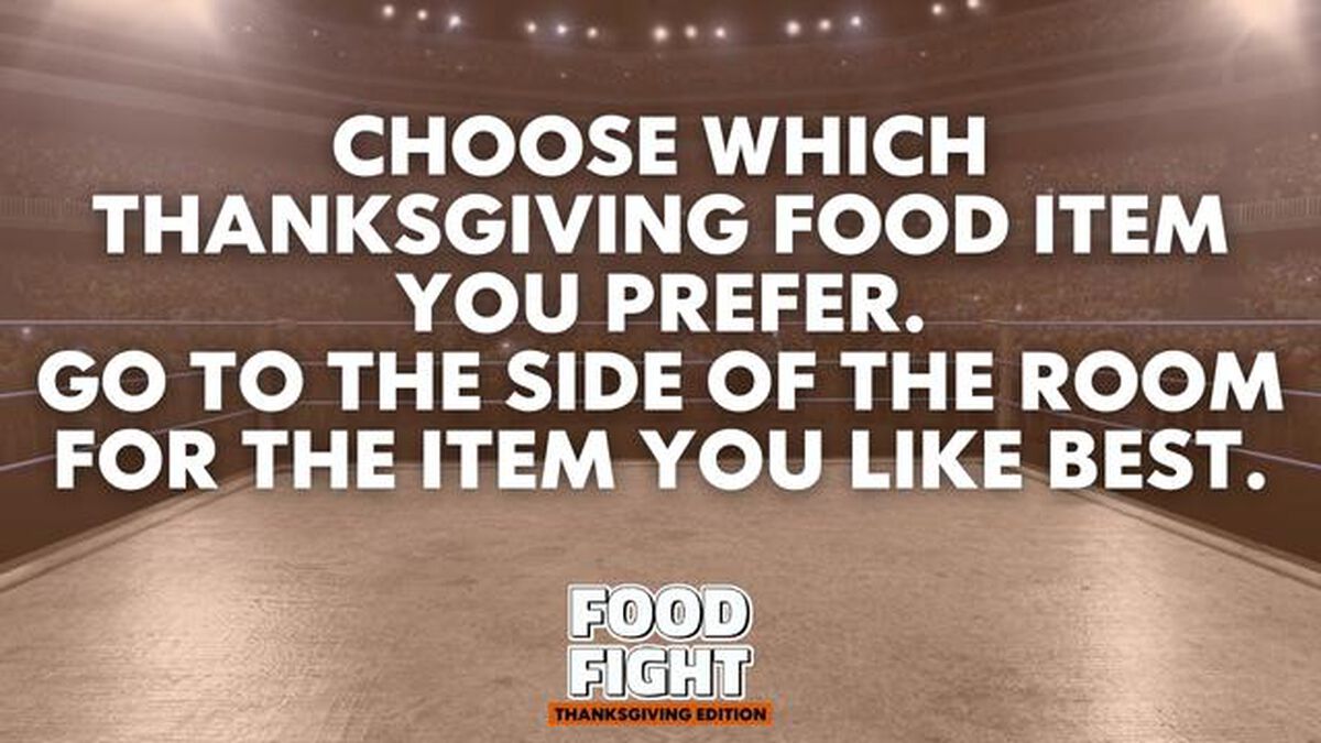 Food Fight: Thanksgiving Edition image number 1